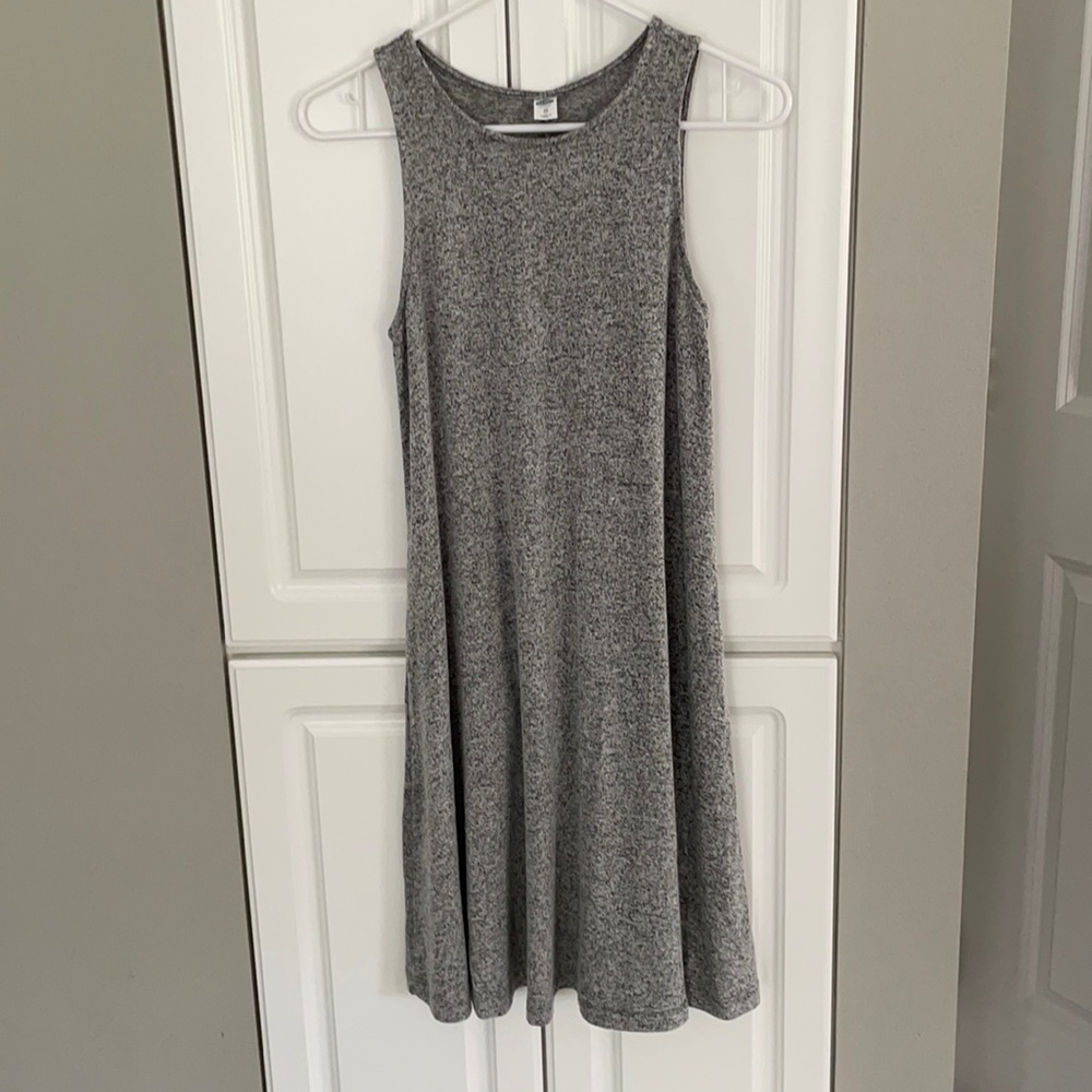 Old Navy tank dress, grey, size XS